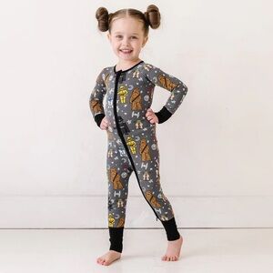 VGUC Little Sleepies Star Wars Bamboo Zippy size 18-24M